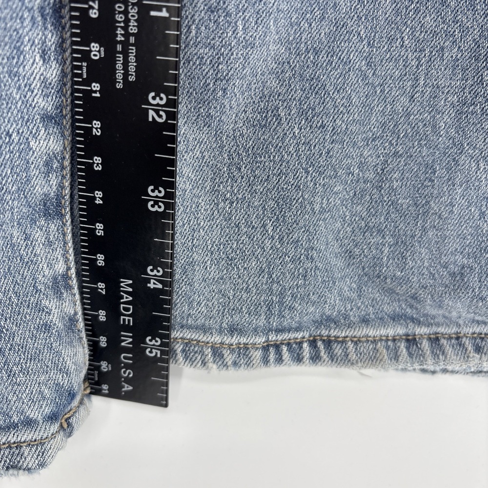 BKE Parker Jeans Womens 23 Tall Blue Universal Fit High Rise Classic Straight - Picture 5 of 9